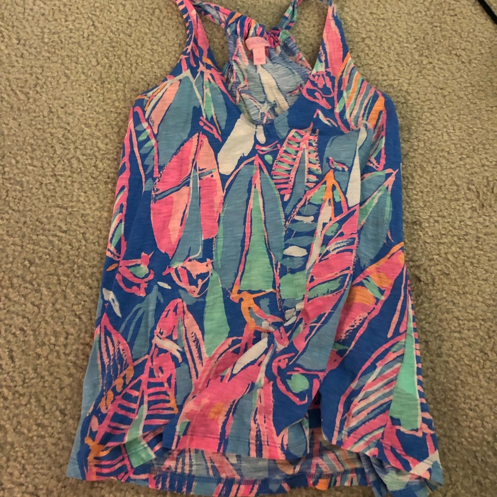 Lilly Pulitzer thick strap tank top